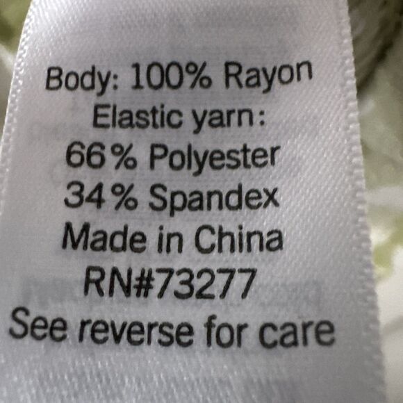 Womens Juniors L Lime Green Crop Top Puff Sleeves Fairy Boho Cottagecore - Picture 8 of 10